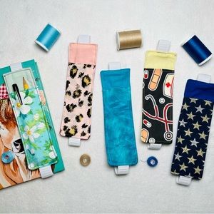 Elastic Bookmark Pen Holders